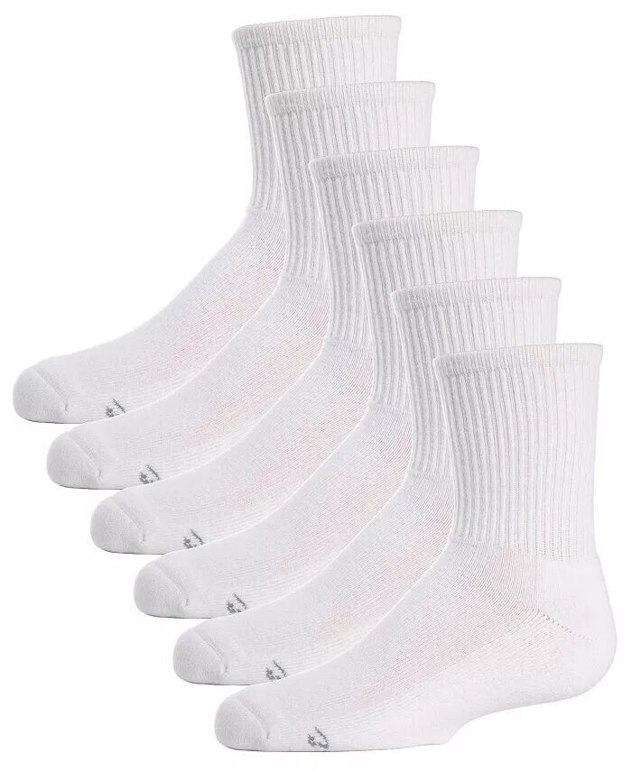 Девочки 3 пары унисекс Crew спортивные носки MeMoi, белый
Девочки 3 пары унисекс Crew спортивные носки MeMoi, белый