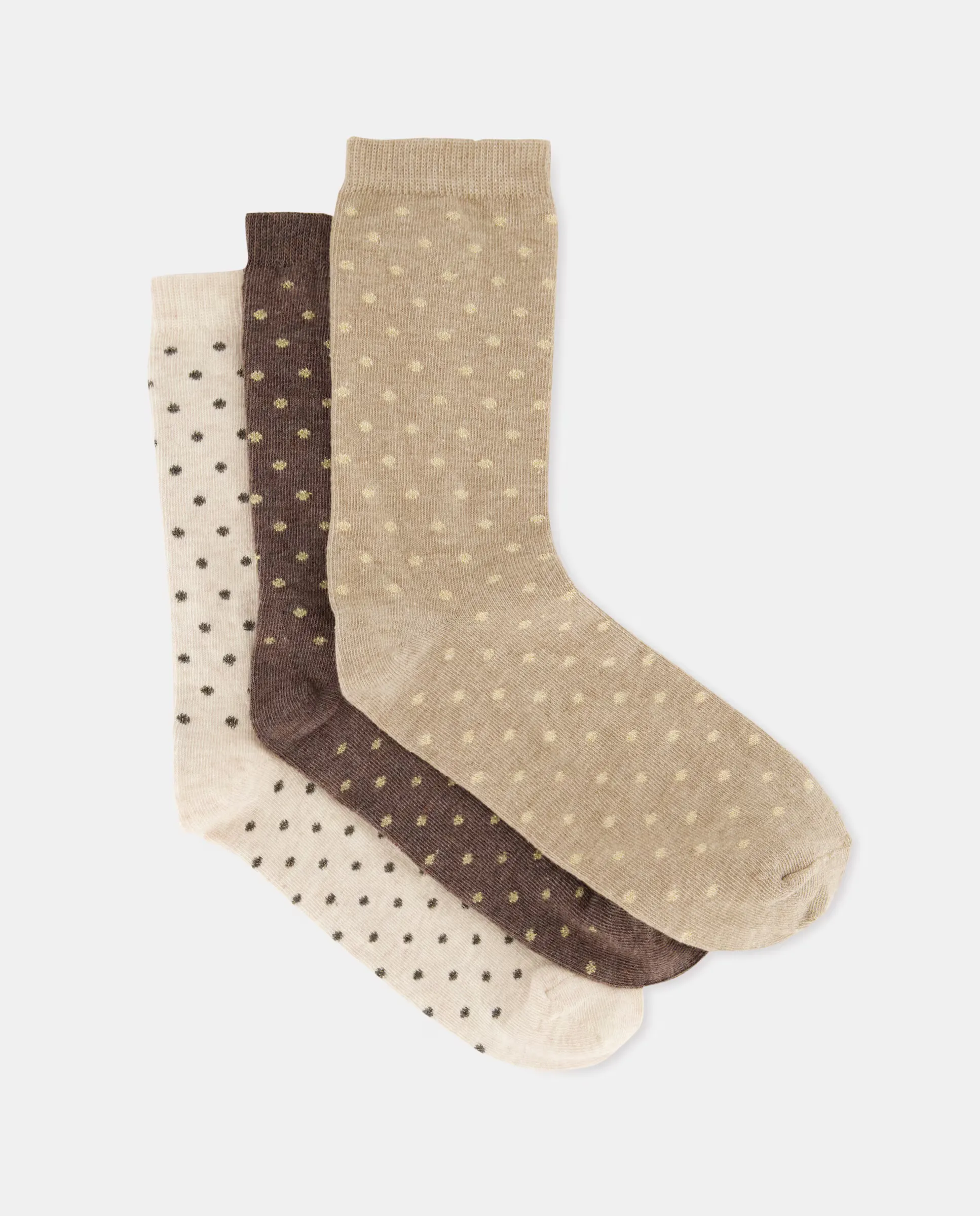 Набор из трех пар женских носков с принтом Easy Wear, коричневый
Набор из трех пар женских носков с принтом Easy Wear, коричневый