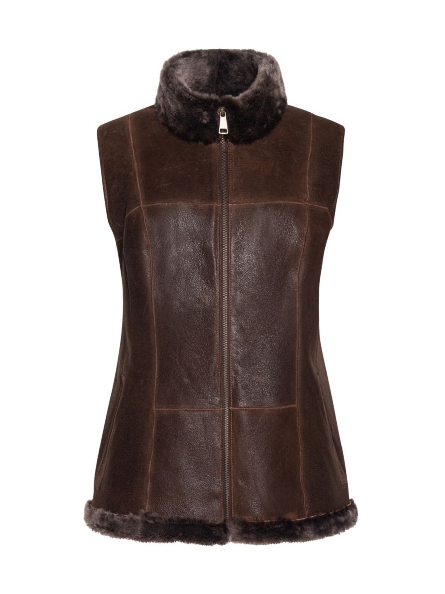 Жилет из искусственной овчины с воротником-стойкой Made For Generations Ultralite на молнии WOLFIE FURS, цвет Tobacco
Жилет из искусственной овчины с воротником-стойкой Made For Generations Ultralite на молнии WOLFIE FURS, цвет Tobacco