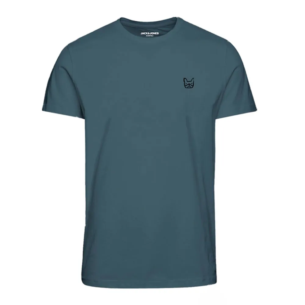 Футболка с коротким рукавом Jack & Jones Denim Dog Regular Fit, синий 
Футболка с коротким рукавом Jack & Jones Denim Dog Regular Fit, синий