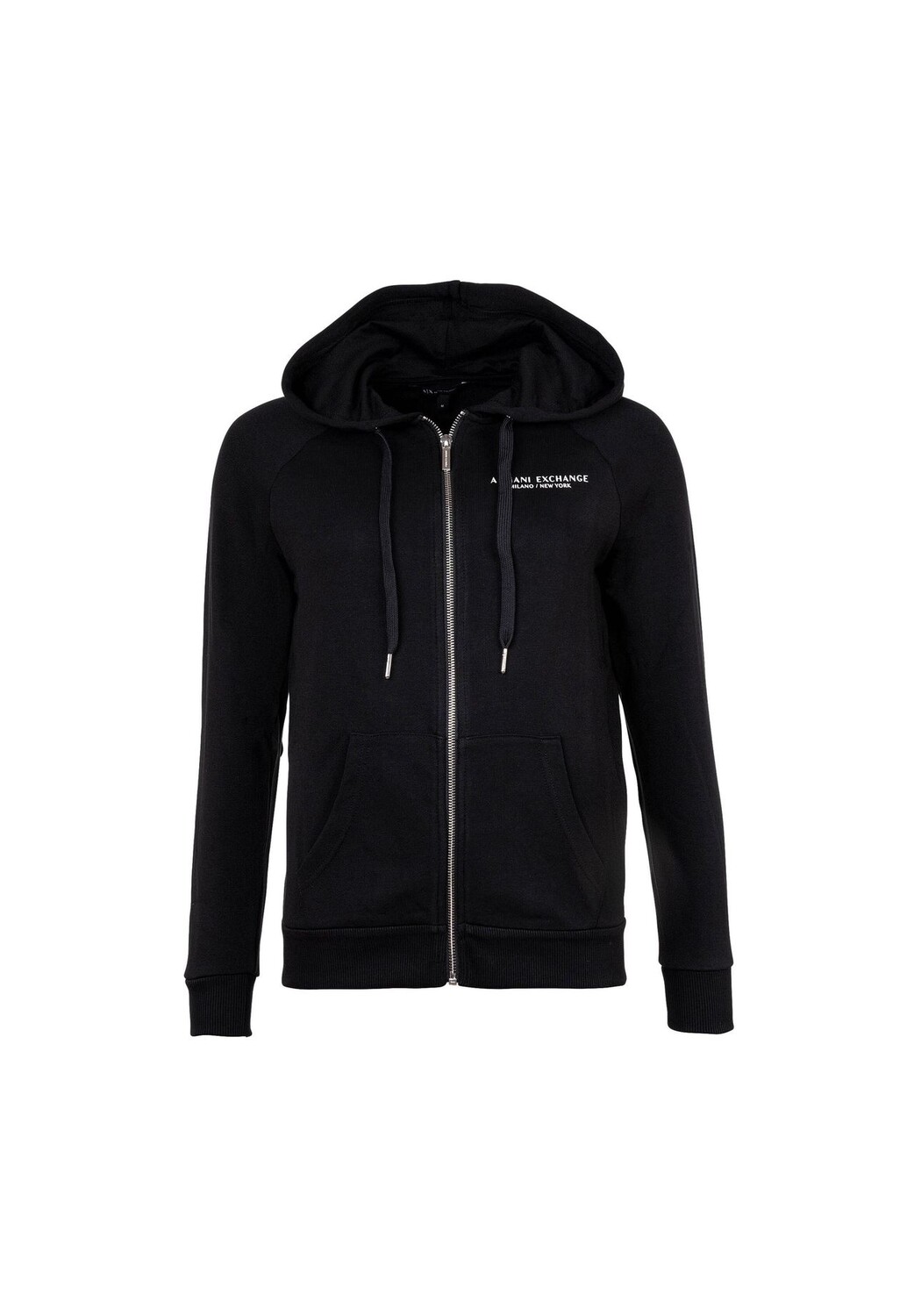 Женская толстовка - молния, капюшон, логотип ARMANI EXCHANGE, черный
Женская толстовка - молния, капюшон, логотип ARMANI EXCHANGE, черный