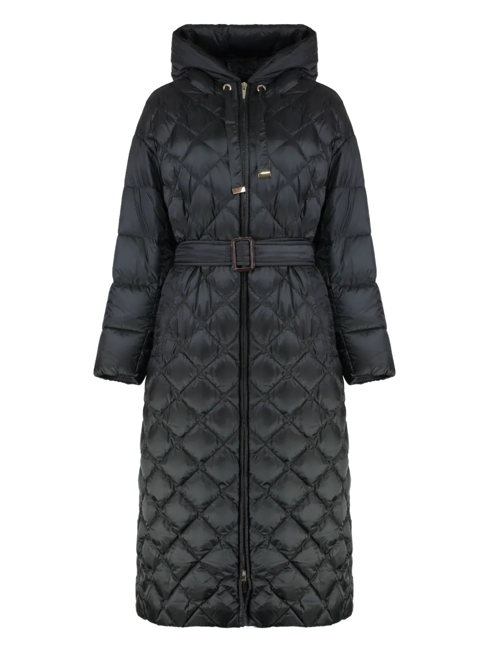 Стеганый пуховик Trepar с капюшоном Max Mara, черный
Стеганый пуховик Trepar с капюшоном Max Mara, черный