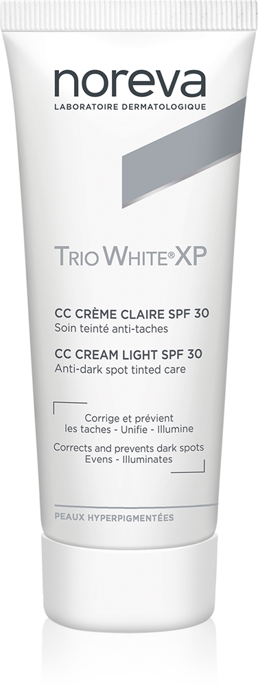 Trio White XP CC Cream Light Skin Tone Evening CC Cream SPF 30 Noreva, 40 мл
Trio White XP CC Cream Light Skin Tone Evening CC Cream SPF 30 Noreva, 40 мл