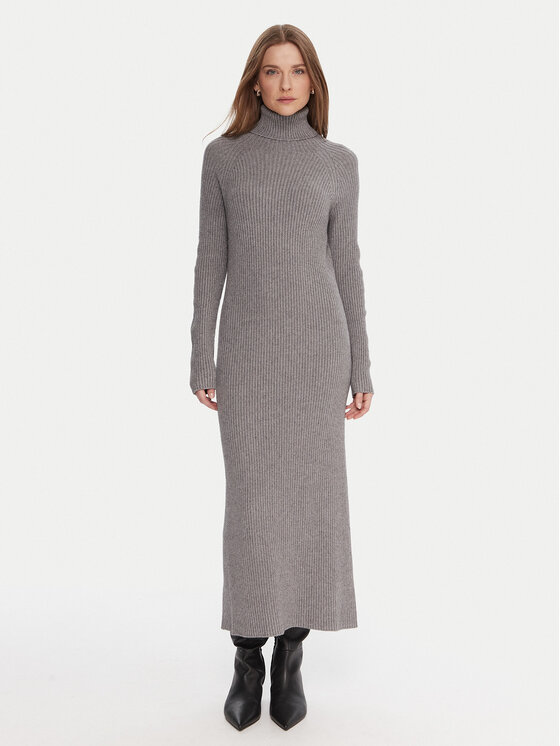 Вязаное платье regular fit 3M0853C Kontatto, серый
Вязаное платье regular fit 3M0853C Kontatto, серый