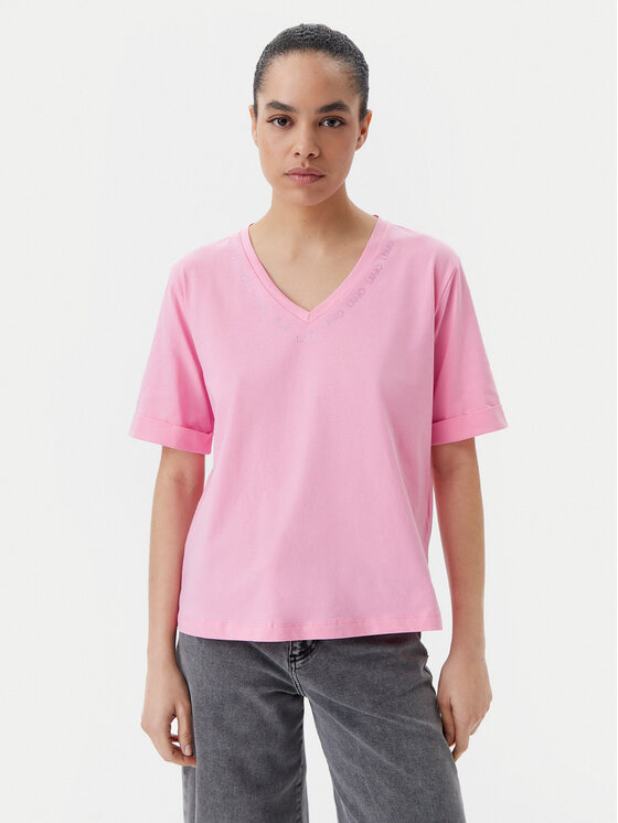 Футболка q-roa-35247 цветная стандартный крой TA5175 JS923 Liu Jo Sport, розовый
Футболка q-roa-35247 цветная стандартный крой TA5175 JS923 Liu Jo Sport, розовый