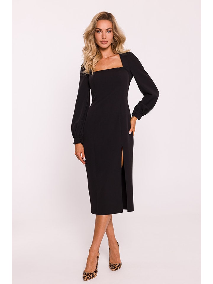 Платье до колена made of emotion, черный
Платье до колена made of emotion, черный