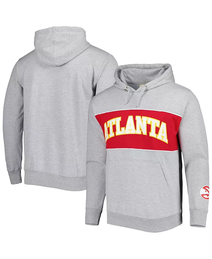 Мужская толстовка с капюшоном Atlanta Hawks Wordmark из френч-терри в сером меланже Fanatics
Мужская толстовка с капюшоном Atlanta Hawks Wordmark из френч-терри в сером меланже Fanatics