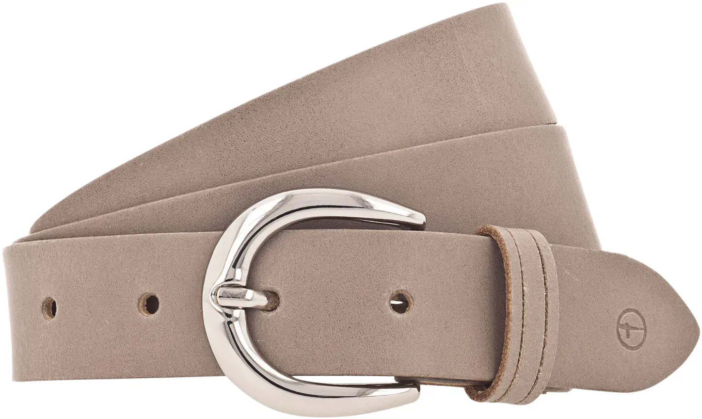 Кожаный ремень Tamaris с блестящей серебряной застежкой, коричневый
Кожаный ремень Tamaris с блестящей серебряной застежкой, коричневый