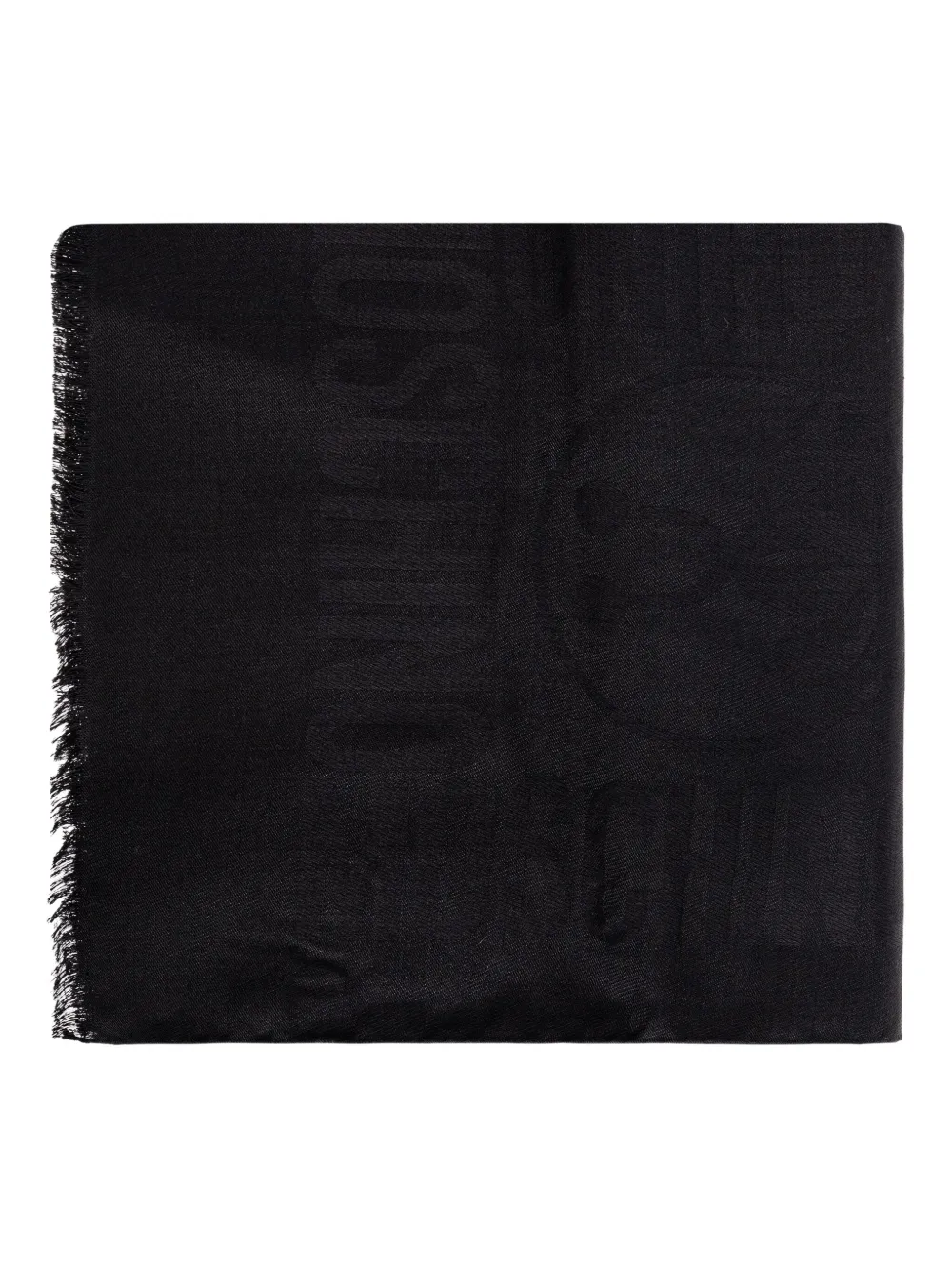 Шарф с логотипом и жаккардовой бахромой Moschino, черный
Шарф с логотипом и жаккардовой бахромой Moschino, черный