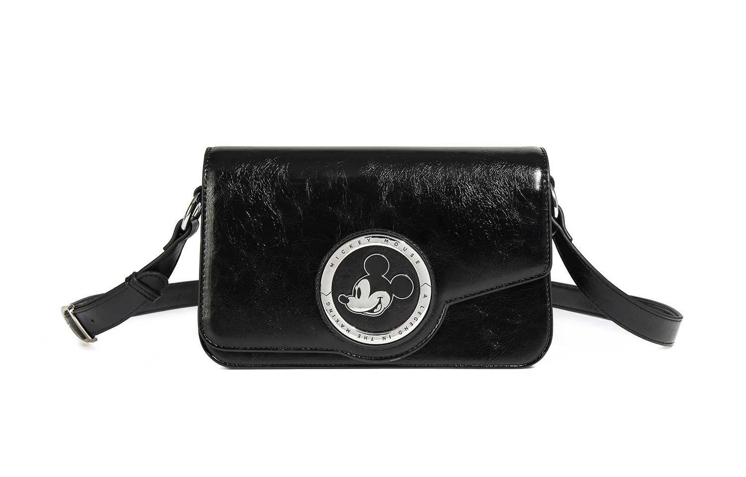 Disney Микки серия полиуретановый кроссбоди женская сумка через плечо разноцветная, Dark Black 
Disney Микки серия полиуретановый кроссбоди женская сумка через плечо разноцветная, Dark Black