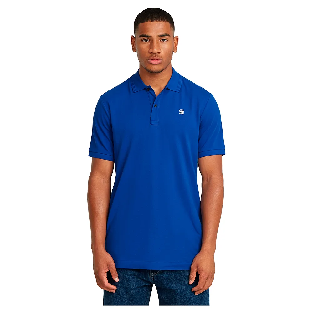 Поло с коротким рукавом G-Star Dunda Slim, синий
Поло с коротким рукавом G-Star Dunda Slim, синий