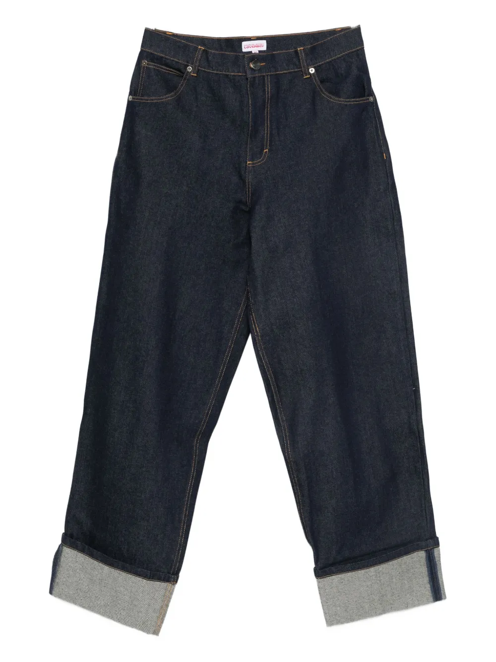 Джинсы из хлопка с широкими штанинами Charles Jeffrey Loverboy, синий
Джинсы из хлопка с широкими штанинами Charles Jeffrey Loverboy, синий