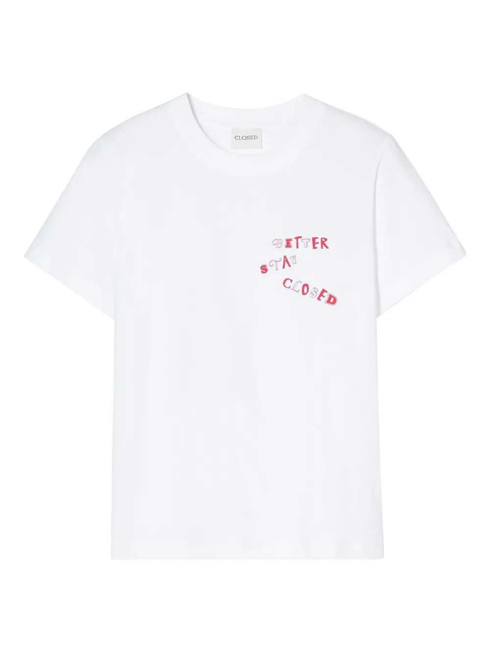 Футболка с принтом Closed, белый
Футболка с принтом Closed, белый