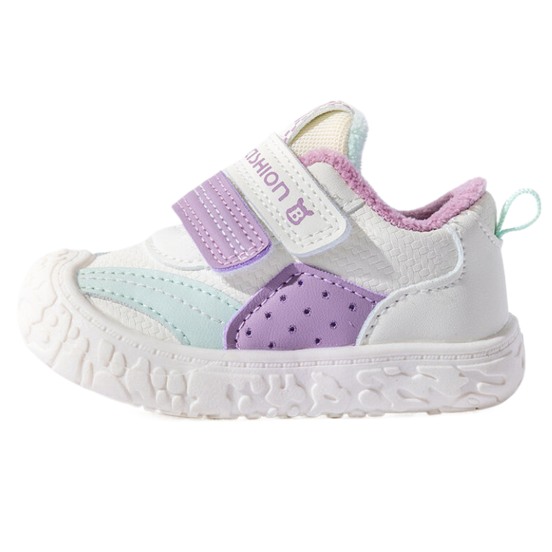 Нескользящие теплые детские туфли для младенцев и малышей Bradmiller, бежевый/фиолетовый
Нескользящие теплые детские туфли для младенцев и малышей Bradmiller, бежевый/фиолетовый