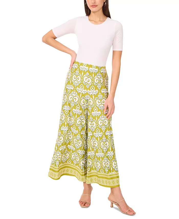 Женские брюки с принтом на резинке и широкими штанинами Sam & Jess, зеленый
Женские брюки с принтом на резинке и широкими штанинами Sam & Jess, зеленый