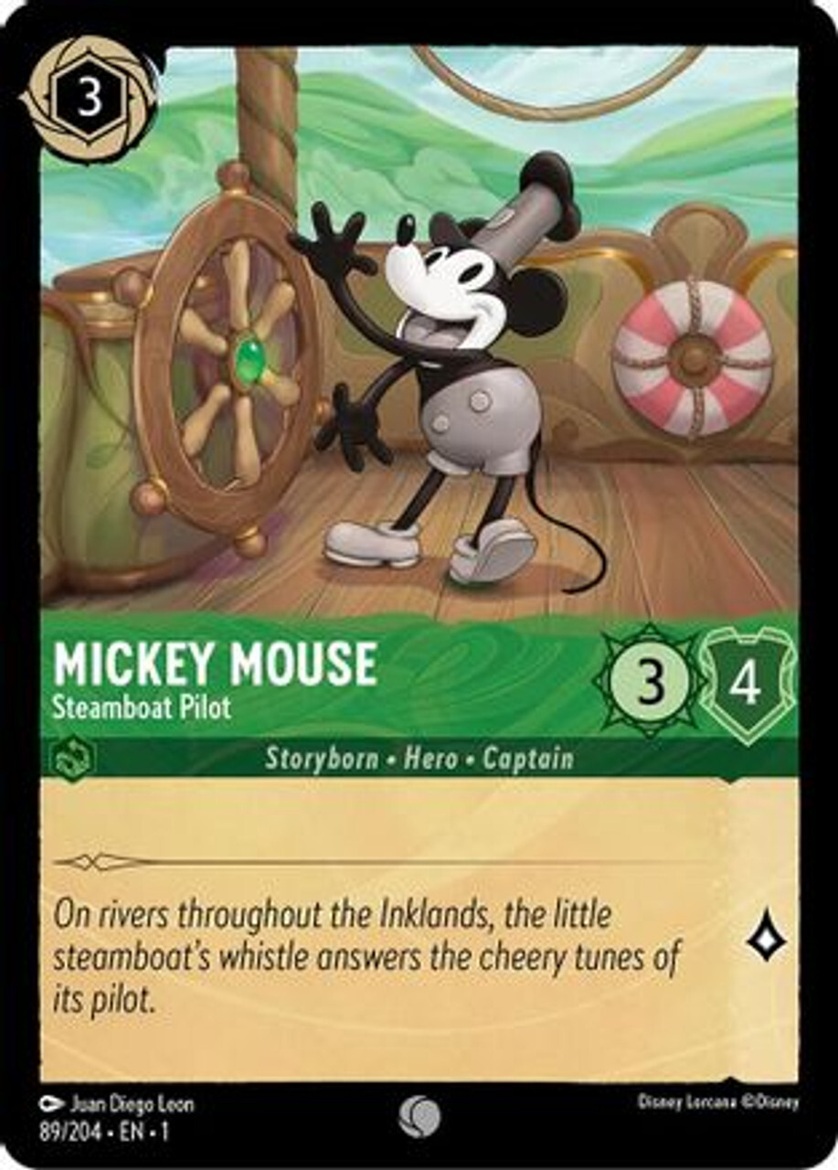 Карточная игра Mickey Mouse - Steamboat Pilot (89/204) - The First Chapter
Карточная игра Mickey Mouse - Steamboat Pilot (89/204) - The First Chapter
