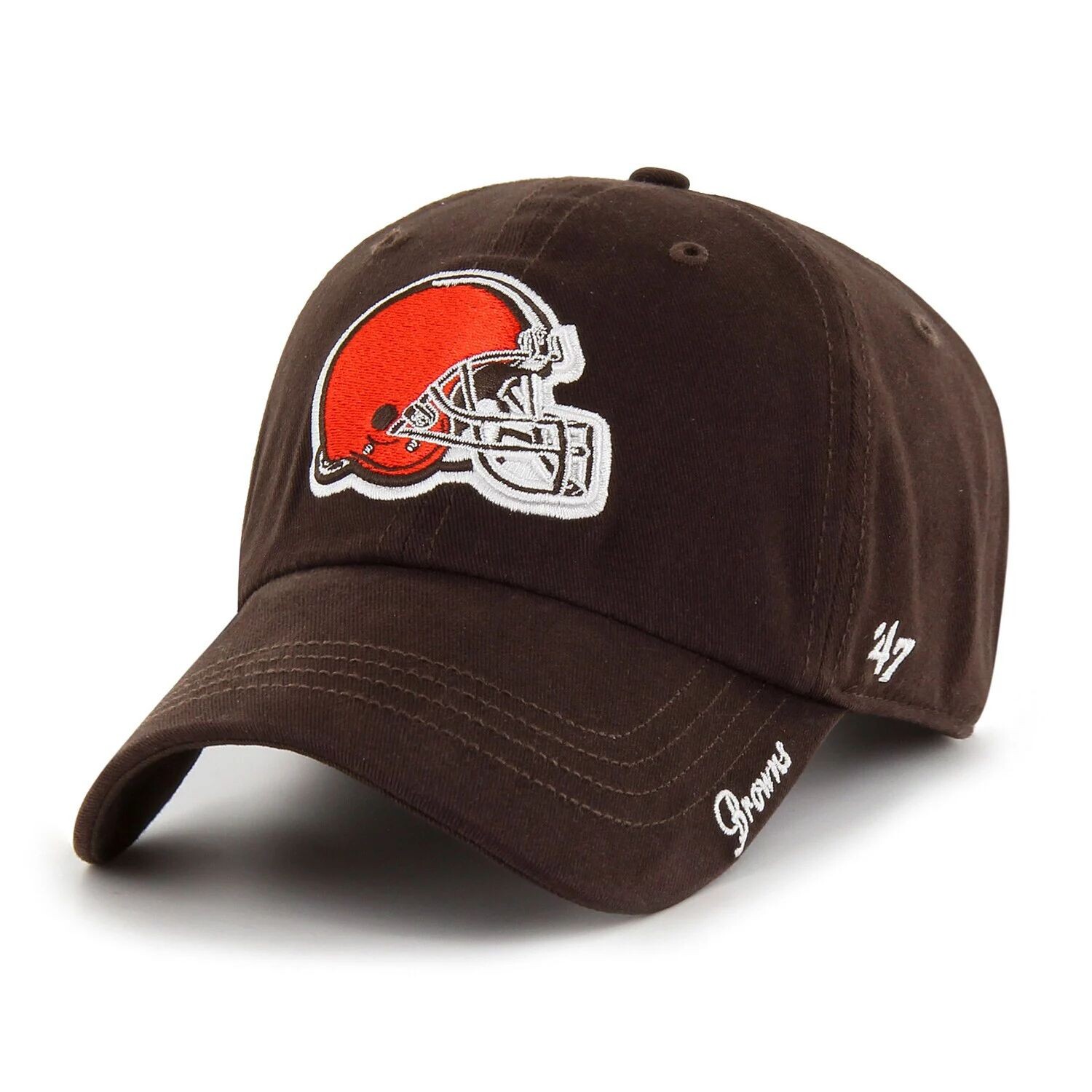 Женская коричневая шляпа с регулируемым логотипом и основным логотипом '47 Cleveland Browns Miata Clean Up
Женская коричневая шляпа с регулируемым логотипом и основным логотипом '47 Cleveland Browns Miata Clean Up