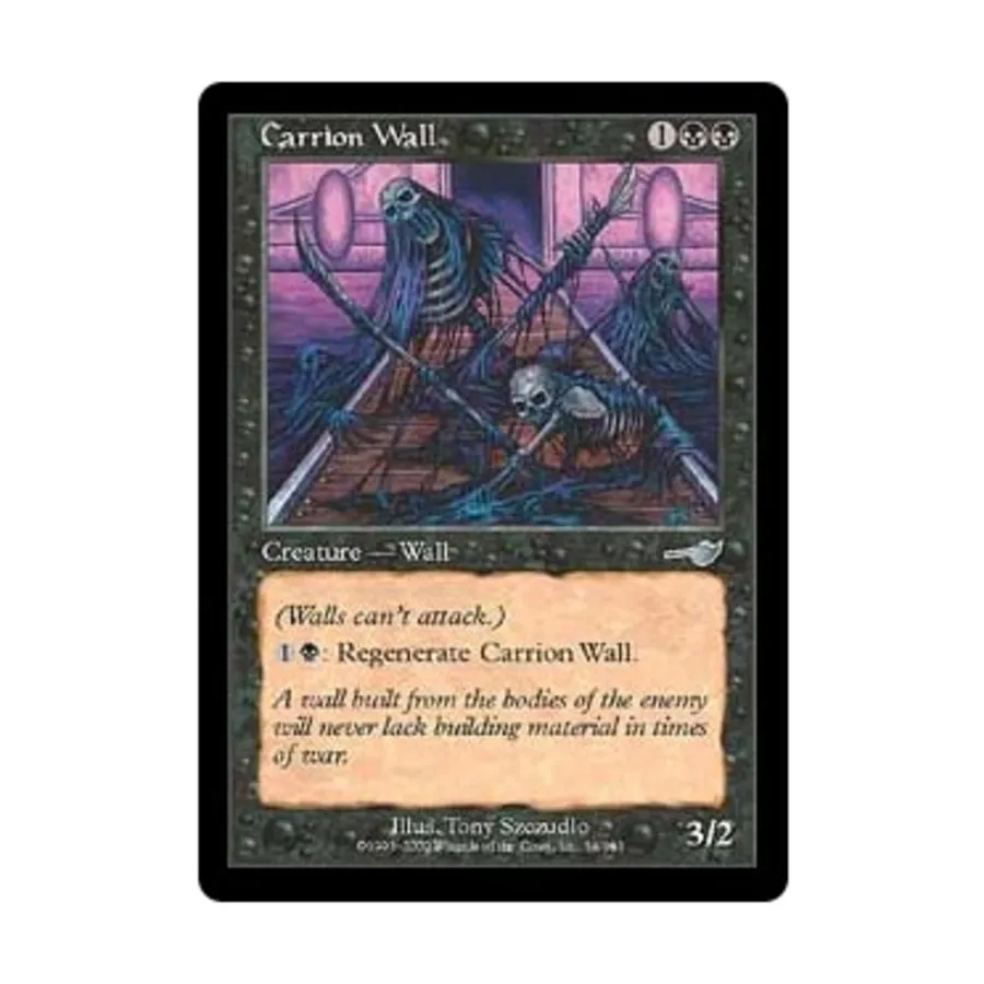 CCG Стена Падали (U), MTG - Nemesis
CCG Стена Падали (U), MTG - Nemesis