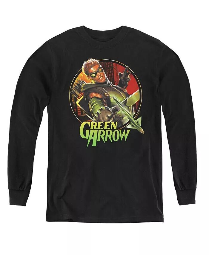 Свитшот с длинным рукавом от Boys of America Youth Sunset Archer Justice League, черный
Свитшот с длинным рукавом от Boys of America Youth Sunset Archer Justice League, черный