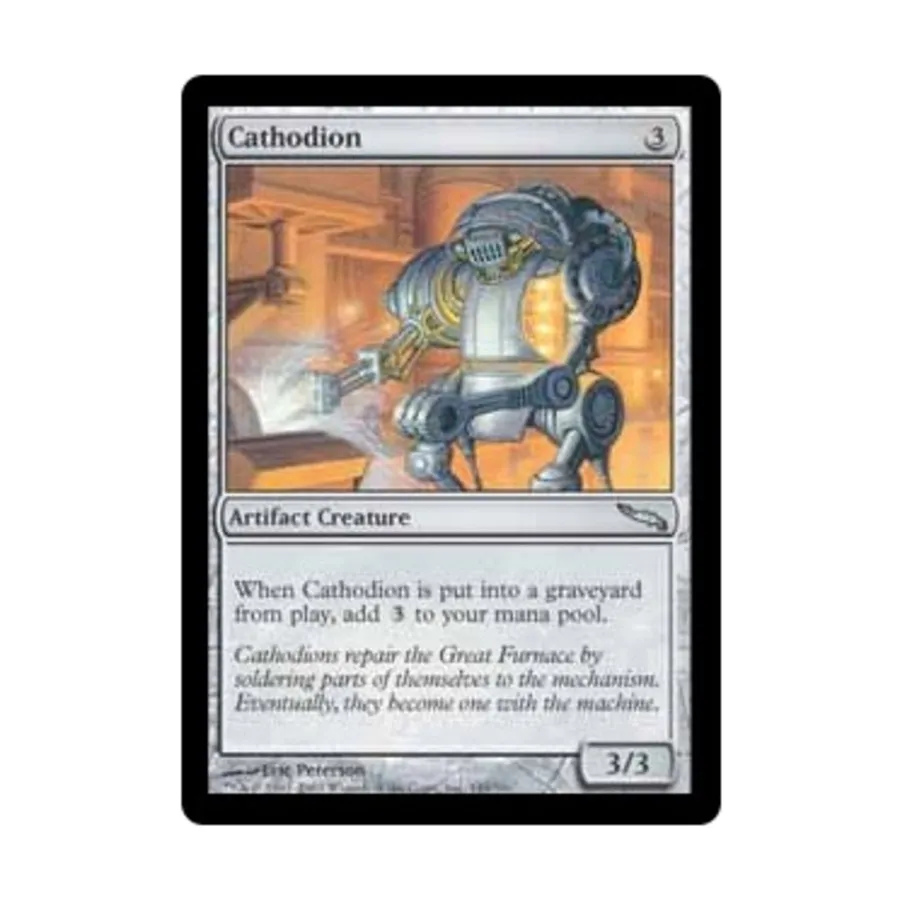 CCG Катодион (U), MTG - Mirrodin
CCG Катодион (U), MTG - Mirrodin
