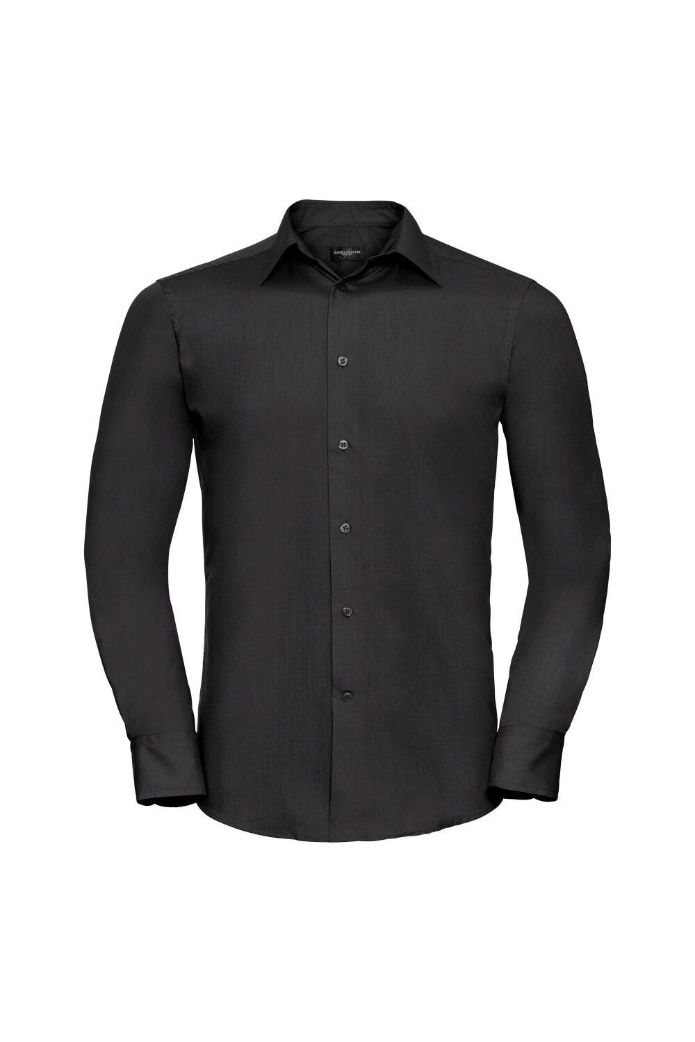 Рубашка из легкого в уходе поплина из полихлопка с длинными рукавами Collection Collection Russell, черный
Рубашка из легкого в уходе поплина из полихлопка с длинными рукавами Collection Collection Russell, черный