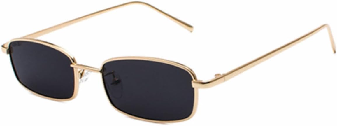 Классические прямоугольные солнцезащитные очки в стиле ретро с тонкой металлической оправой, винтажные прямоугольные солнцезащитные очки конфетных цветов WDZAYXC, Gray
Классические прямоугольные солнцезащитные очки в стиле ретро с тонкой металлической оправой, винтажные прямоугольные солнцезащитные очки конфетных цветов WDZAYXC, Gray