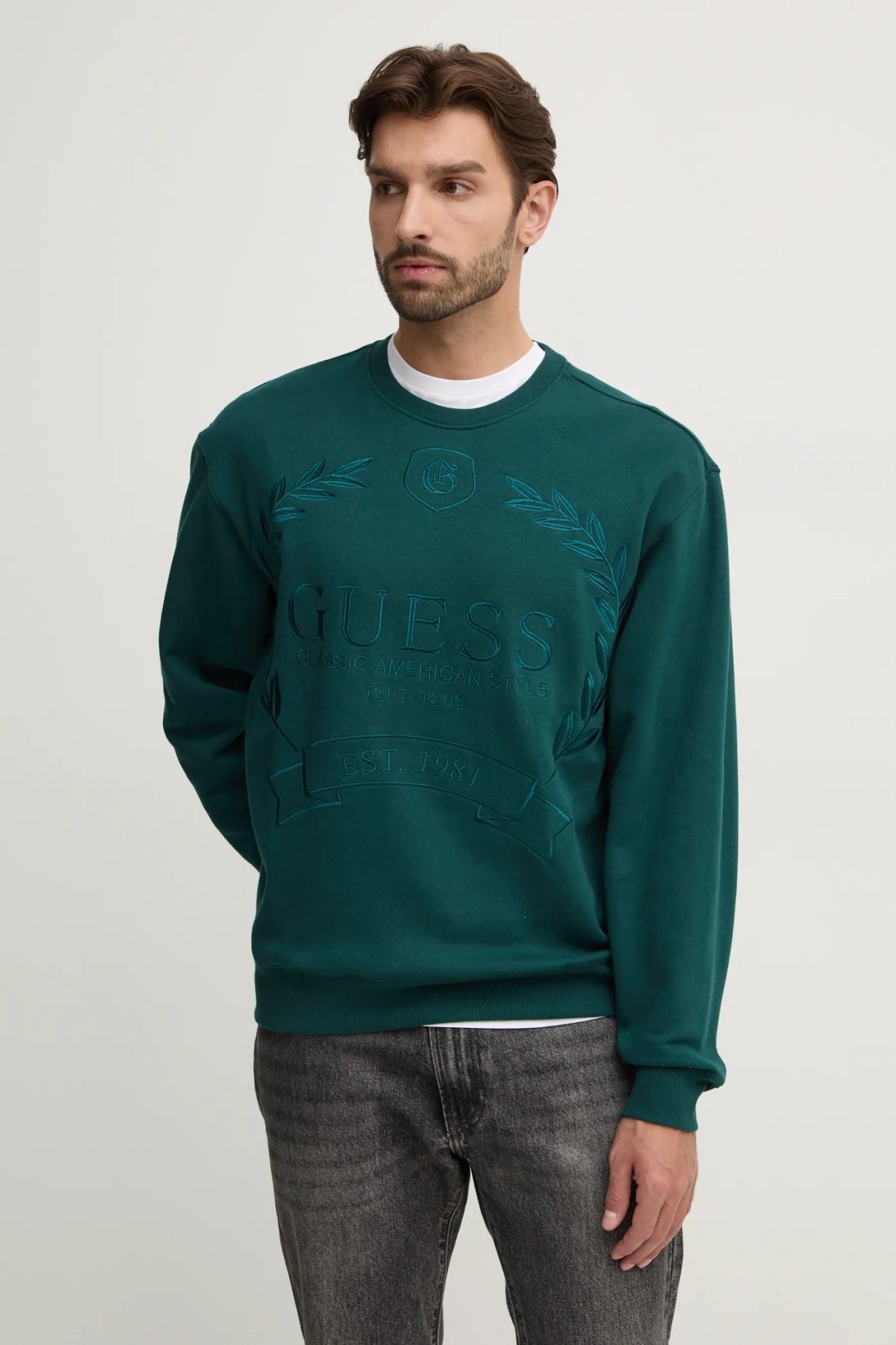 РОЙ толстовка Guess, зеленый
РОЙ толстовка Guess, зеленый