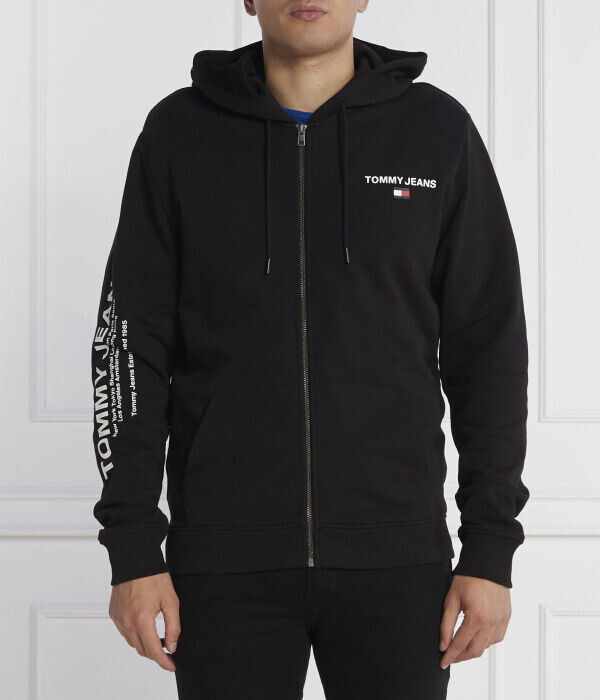 Толстовка с капюшоном Tommy Jeans на молнии, черный
Толстовка с капюшоном Tommy Jeans на молнии, черный