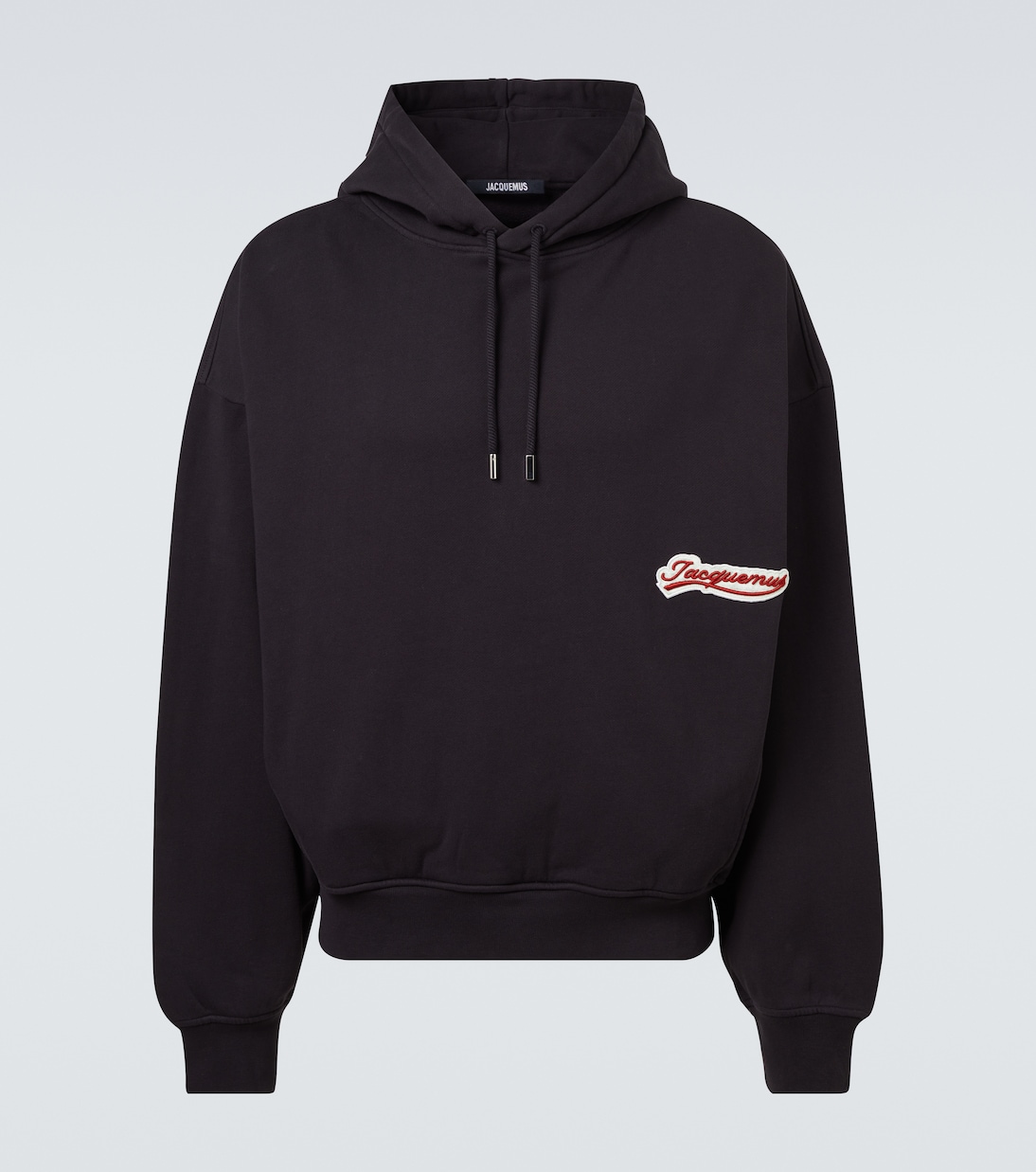 Худи из хлопкового флиса Montaigne logo Jacquemus, Varsity Patch Navy
Худи из хлопкового флиса Montaigne logo Jacquemus, Varsity Patch Navy