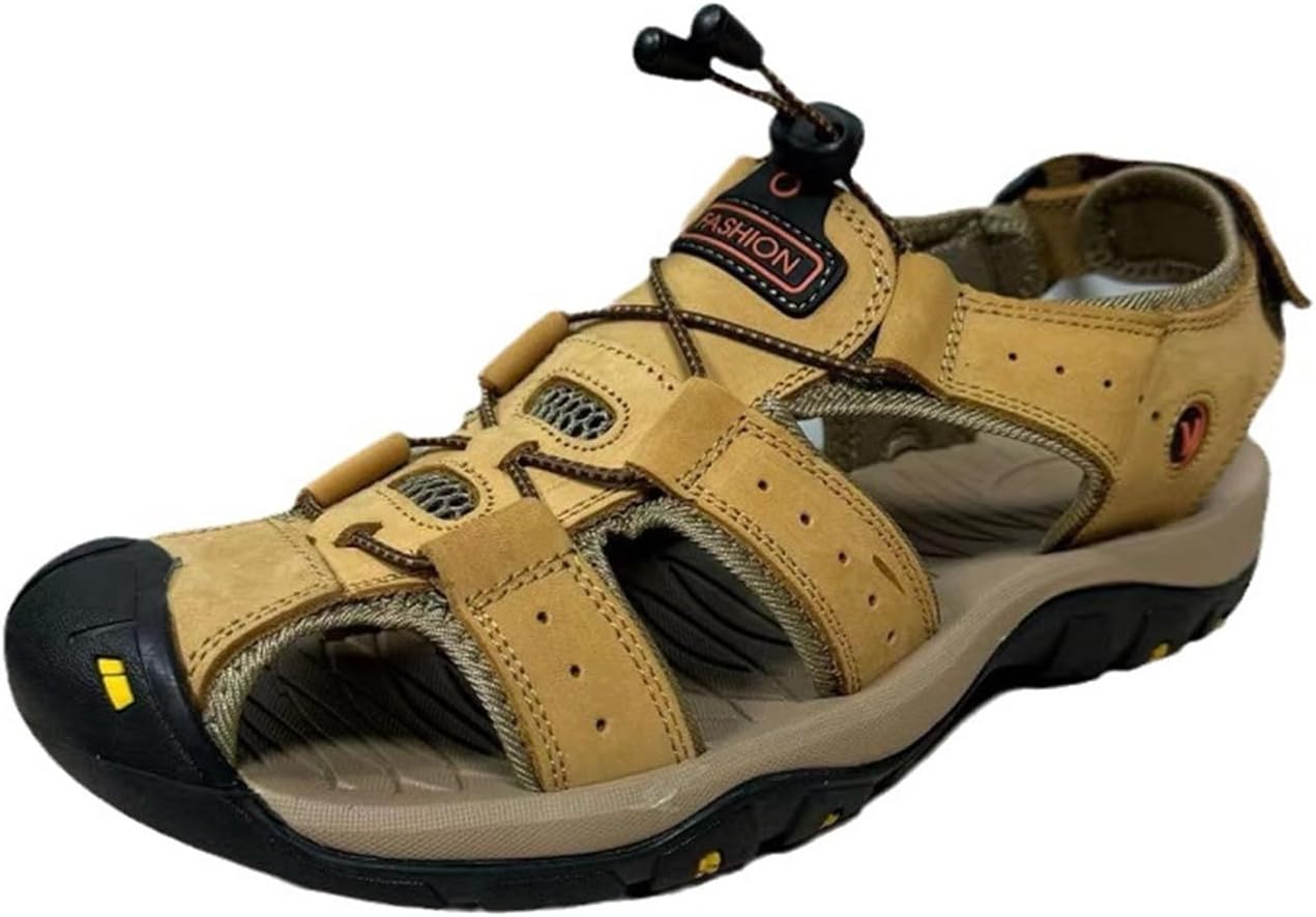 Мужские походные сандалии DMGYCK, с поддержкой свода стопы, для прогулок и трекинга, рыбацкие сандалии, дышащая сетка, водонепроницаемые для пляжа и ортопедические спортивные мужские обувь, желтый
Мужские походные сандалии DMGYCK, с поддержкой свода стопы, для прогулок и трекинга, рыбацкие сандалии, дышащая сетка, водонепроницаемые для пляжа и ортопедические спортивные мужские обувь, желтый