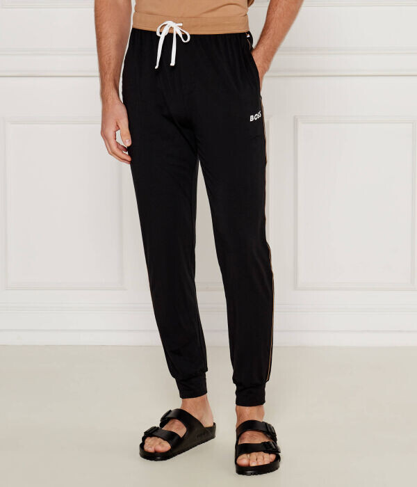 Штаны мужские Boss пижамные на кулиске, черный
Штаны мужские Boss пижамные на кулиске, черный