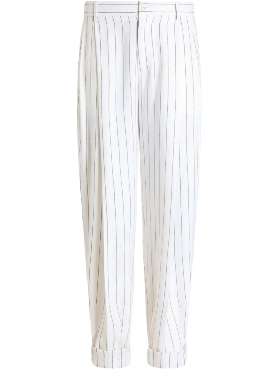 Брюки в полоску Dolce & Gabbana строгие, белый
Брюки в полоску Dolce & Gabbana строгие, белый