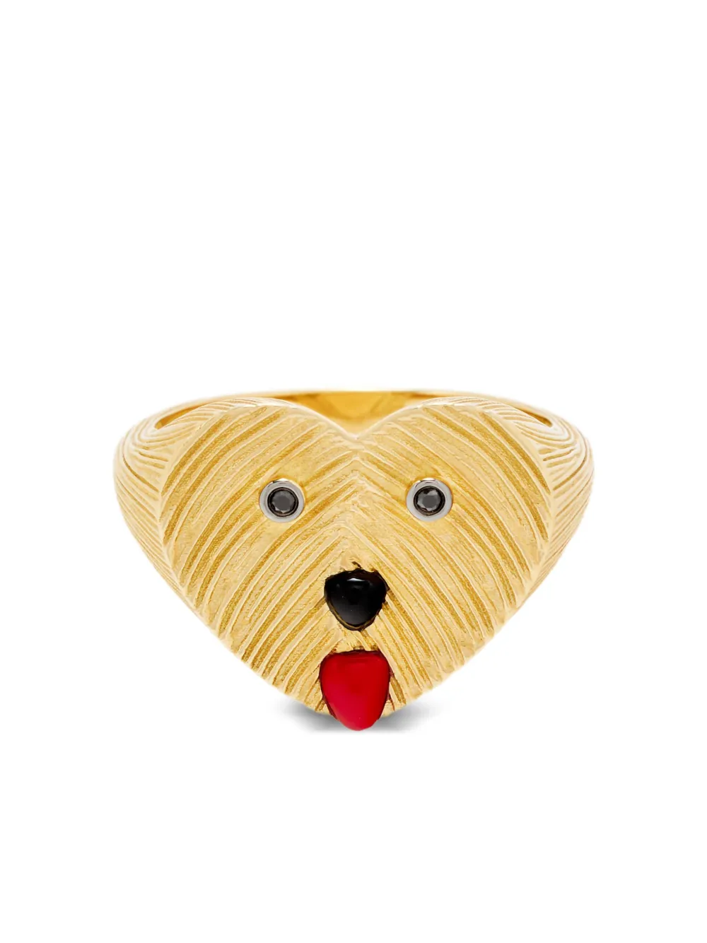 Кольцо из желтого золота с бриллиантами Yvonne Léon, золотистый
Кольцо из желтого золота с бриллиантами Yvonne Léon, золотистый