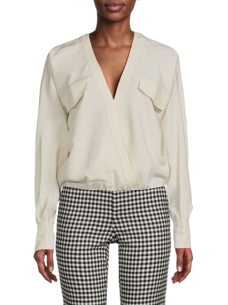 Плюс однотонное боди Good American, слоновая кость
Плюс однотонное боди Good American, слоновая кость