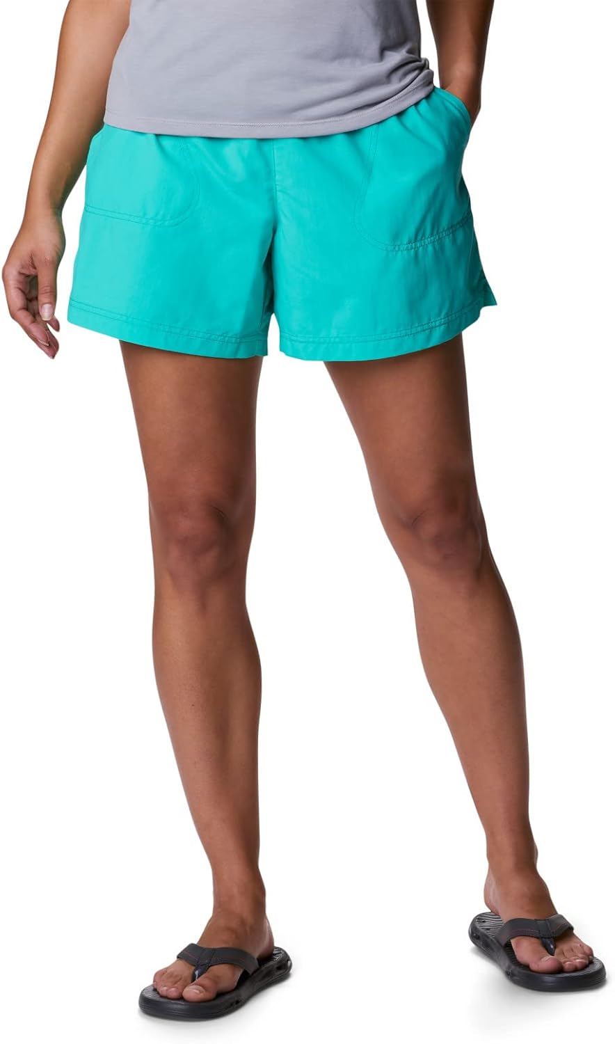 Женские шорты Columbia Sandy River больших размеров, Electric Turquoise
Женские шорты Columbia Sandy River больших размеров, Electric Turquoise