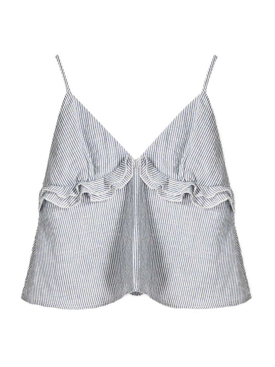 Топ Bershka, темно-синий
Топ Bershka, темно-синий