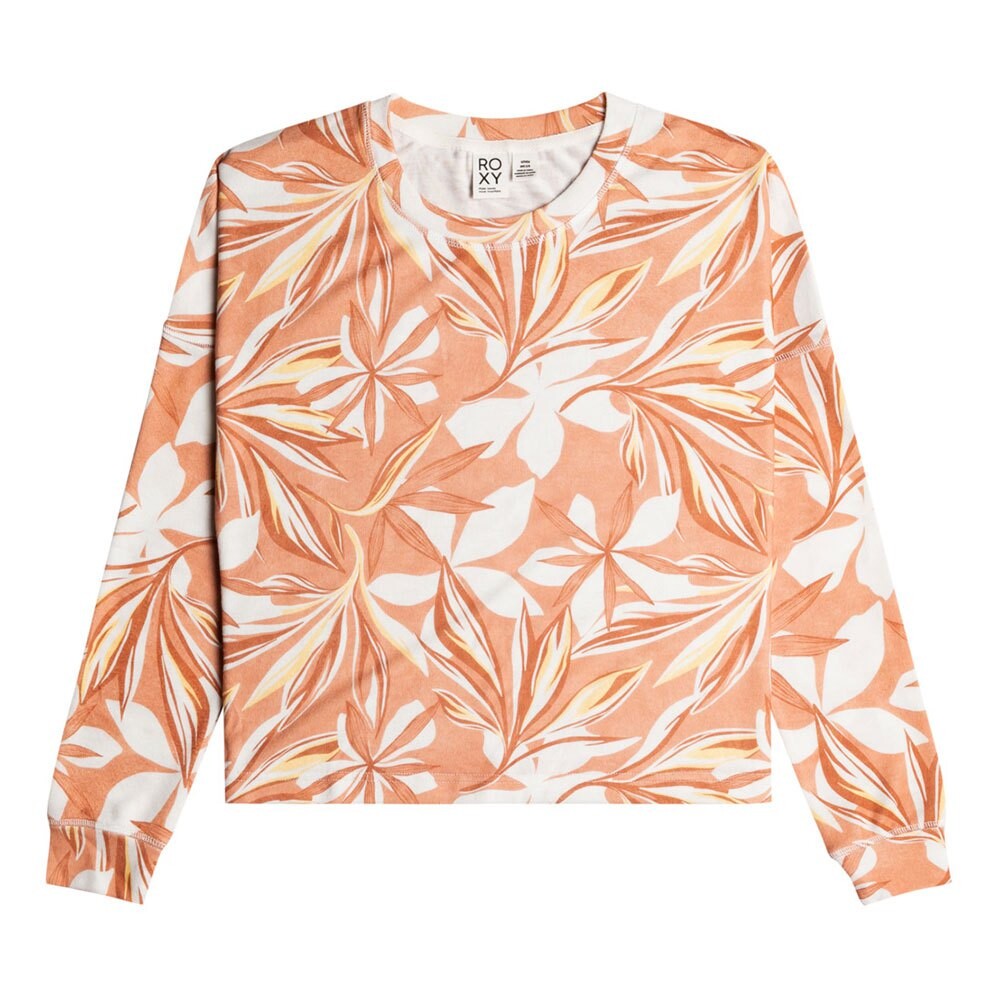 Свитшот Roxy Current Mood с цветочным принтом, оранжевый
Свитшот Roxy Current Mood с цветочным принтом, оранжевый