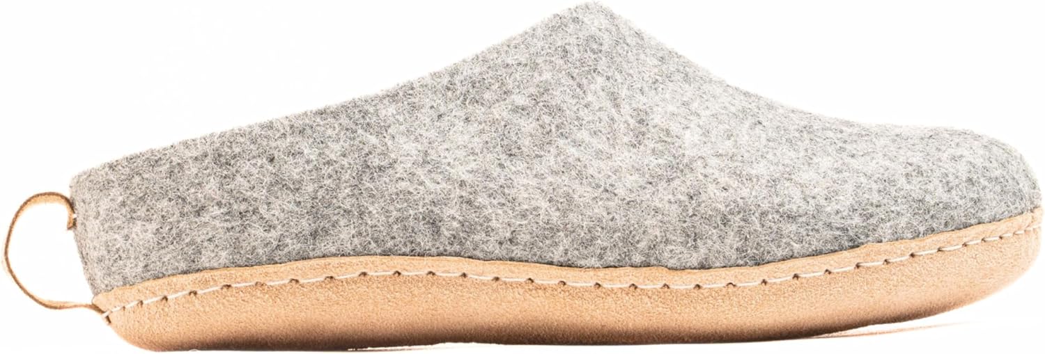 Домашние тапочки с открытой пяткой Woolly и кожаной подошвой, Премиальная новозеландская шерсть, Ручная работа с итальянским дизайном, Мягкие, дышащие и не имеющие запаха Woolly'S, серый
Домашние тапочки с открытой пяткой Woolly и кожаной подошвой, Премиальная новозеландская шерсть, Ручная работа с итальянским дизайном, Мягкие, дышащие и не имеющие запаха Woolly'S, серый