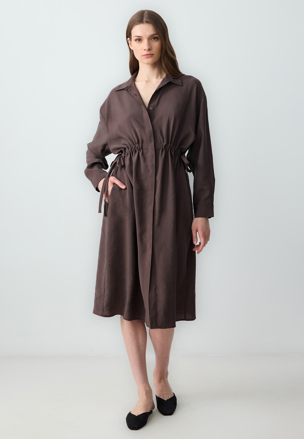 Платье-рубашка Jimmy Key, цвет Biiter Brown
Платье-рубашка Jimmy Key, цвет Biiter Brown