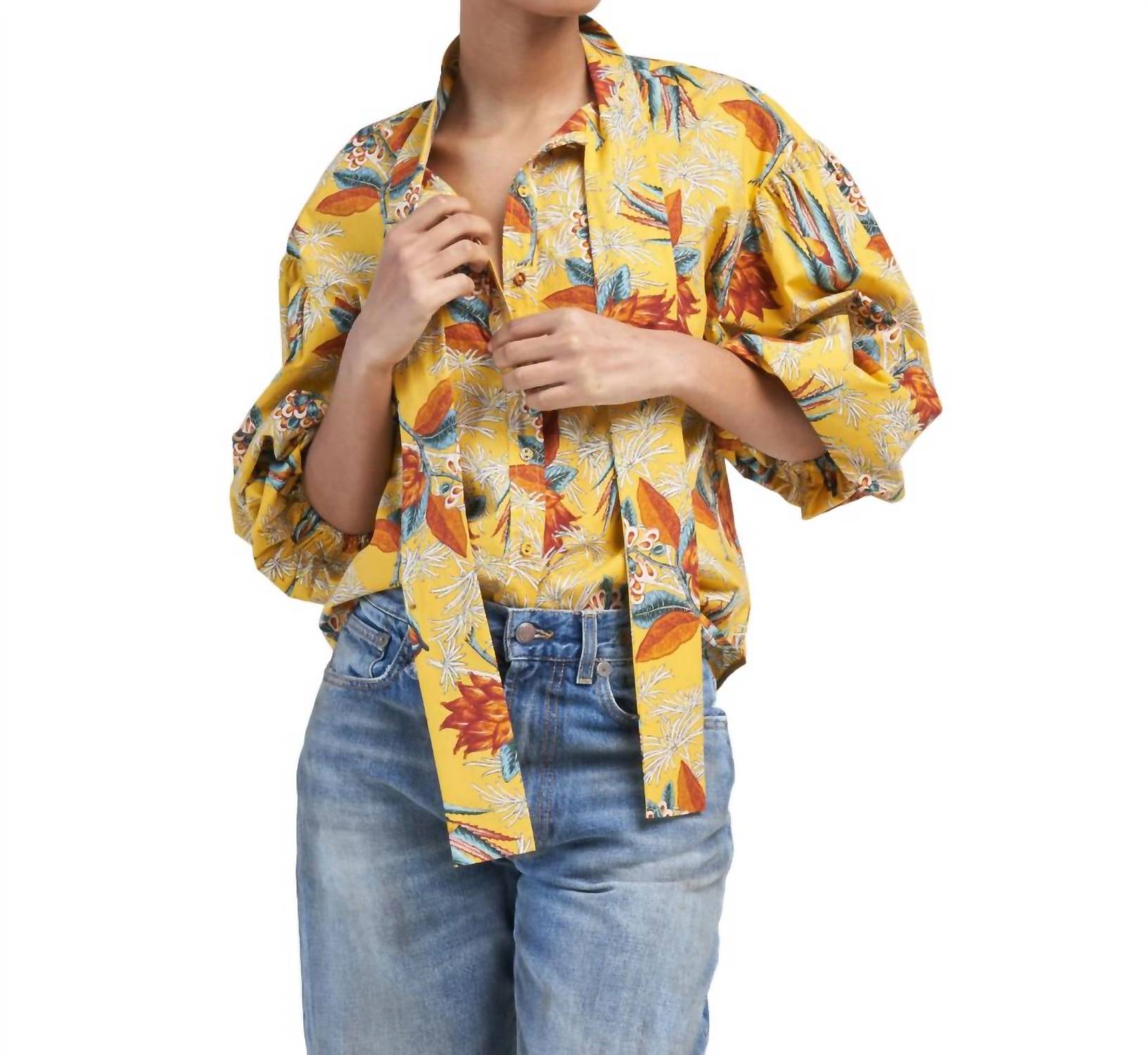 Блузка Alberta в цвете Marigold Ulla Johnson
Блузка Alberta в цвете Marigold Ulla Johnson