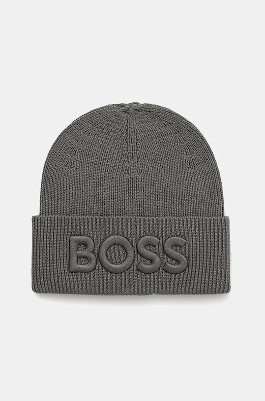 Шерстяная шапка Boss Orange, серый
Шерстяная шапка Boss Orange, серый