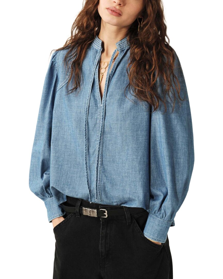 Рубашка ba&sh Kuka Blouse Ba&Sh, синий
Рубашка ba&sh Kuka Blouse Ba&Sh, синий