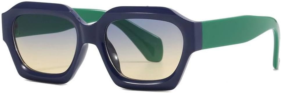 Модные стильные солнцезащитные очки для женщин, прямоугольной формы, с защитой от УФ-излучения, для женщин, для вождения, мужские солнцезащитные очки, сине-зеленые MTZJH, One Color
Модные стильные солнцезащитные очки для женщин, прямоугольной формы, с защитой от УФ-излучения, для женщин, для вождения, мужские солнцезащитные очки, сине-зеленые MTZJH, One Color