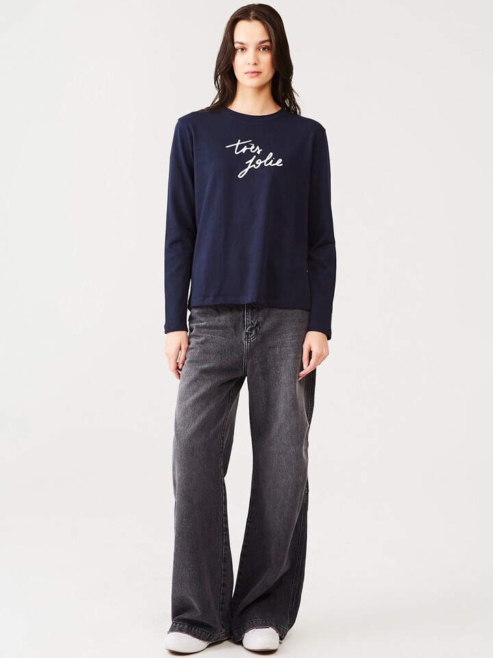 Лонгслив LTB, темно-синий
Лонгслив LTB, темно-синий