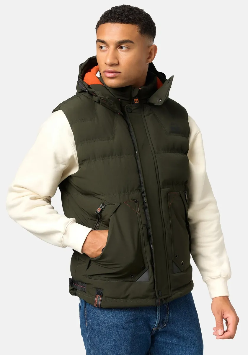 Стеганый жилет Stone Harbour "Егоор", спортивный жилет для отдыха на природе со съемным капюшоном, зеленый
Стеганый жилет Stone Harbour "Егоор", спортивный жилет для отдыха на природе со съемным капюшоном, зеленый