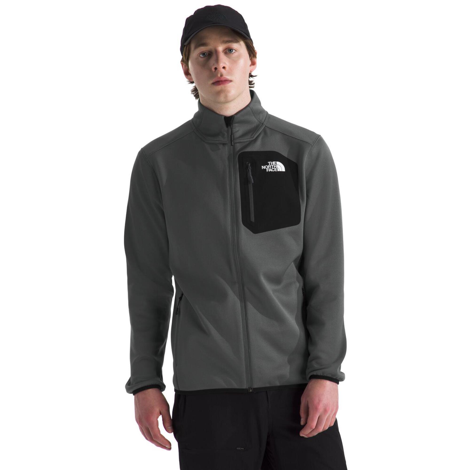 Мужская флисовая куртка Crest на молнии The North Face, Anthracite Grey/TNF Black
Мужская флисовая куртка Crest на молнии The North Face, Anthracite Grey/TNF Black
