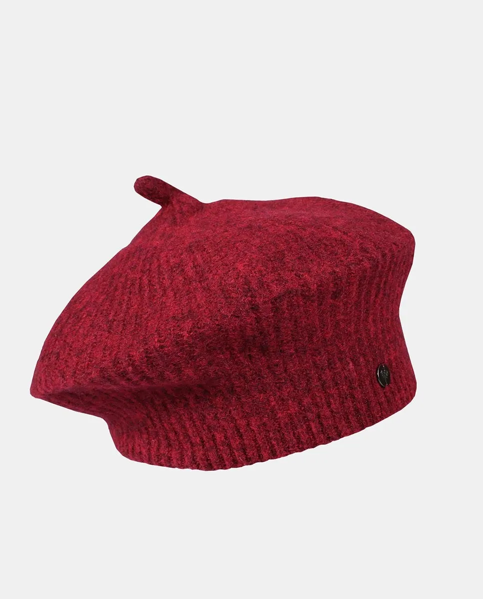 Берет из переработанного полиэстера V.Fraas, гранатовый
Берет из переработанного полиэстера V.Fraas, гранатовый