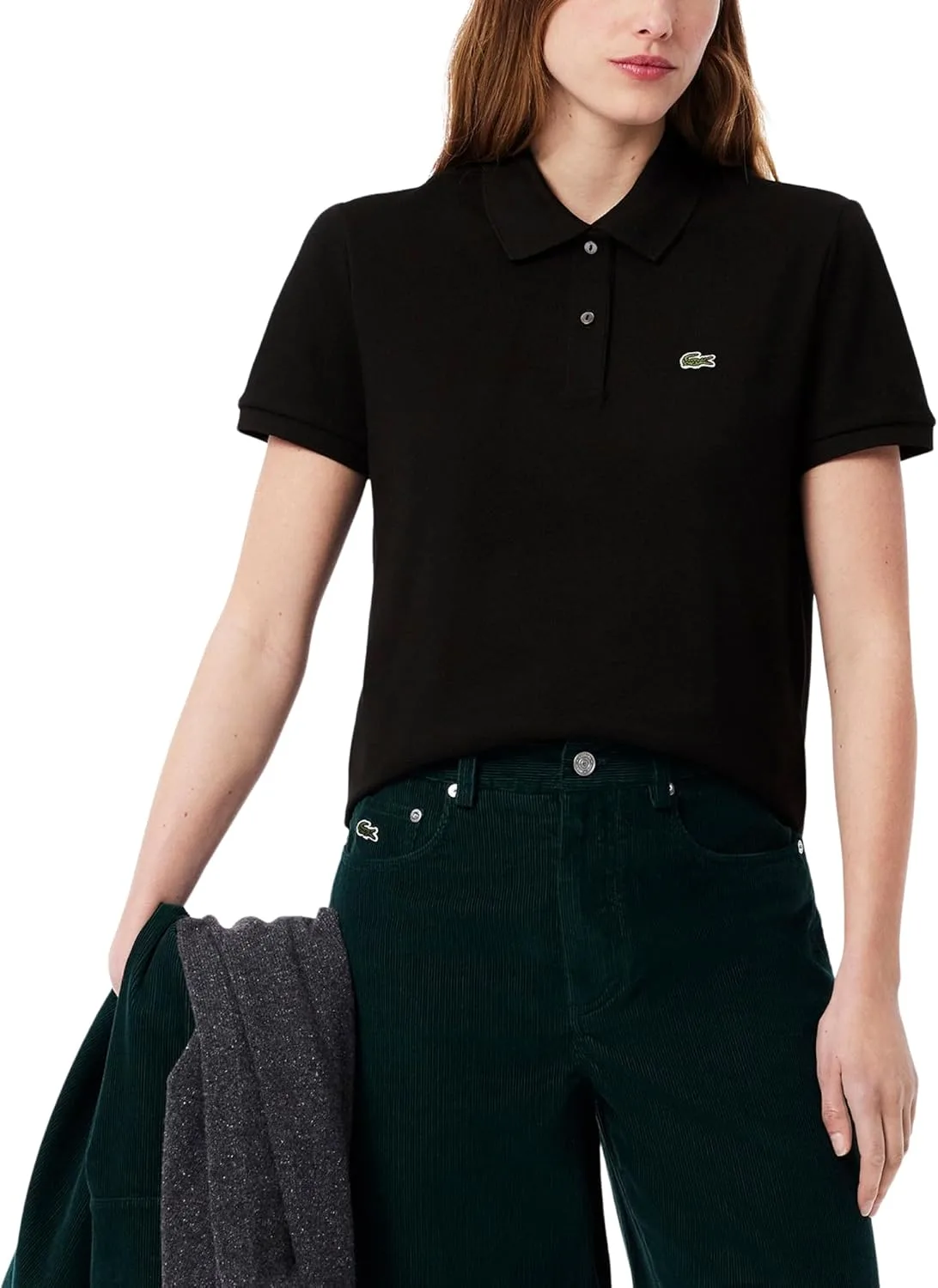 Lacoste женская классическая короткая рукав Petit Piqué Polo
Lacoste женская классическая короткая рукав Petit Piqué Polo