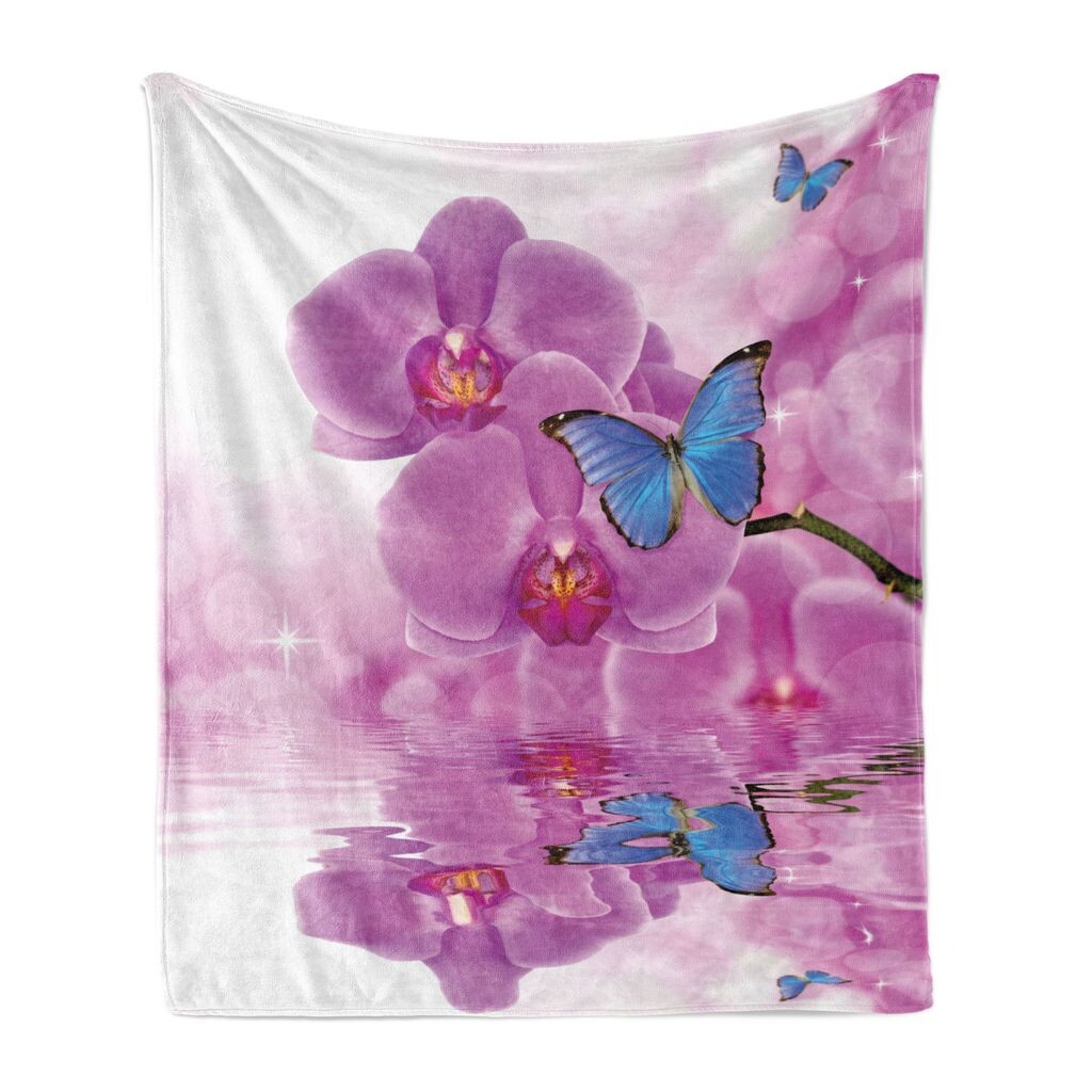 ABAKUHAUS Butterflies Мягкое фланелевое флисовое одеяло, Орхидея с отражением бабочки в воде Flowers Botany Image, 175 x 230 см, Белый Синий Розовый
ABAKUHAUS Butterflies Мягкое фланелевое флисовое одеяло, Орхидея с отражением бабочки в воде Flowers Botany Image, 175 x 230 см, Белый Синий Розовый
