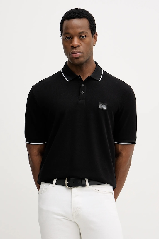 Хлопковое поло Armani Exchange, черный
Хлопковое поло Armani Exchange, черный